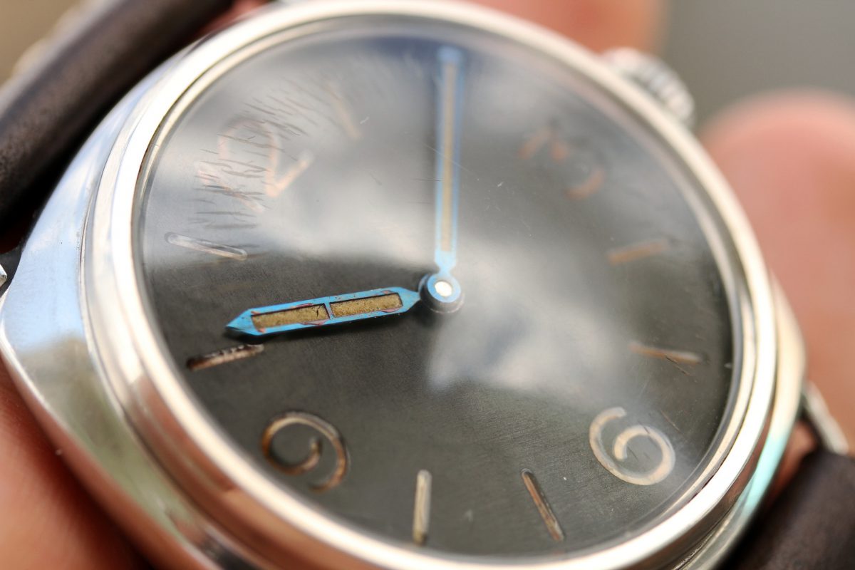 Alternative view of 1943 Vintage Panerai Radiomir 3646 Anonymous Dial Type C