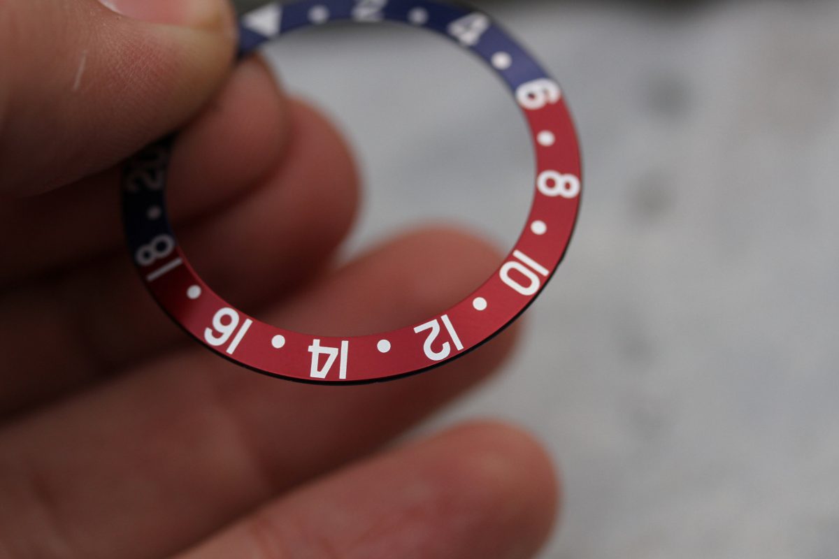 20-60代 人気ファッションブランド Rolex GMT-Master 16750/1675 Pepsi Blue Back Bezel Insert 財布・ケース・小物入れ