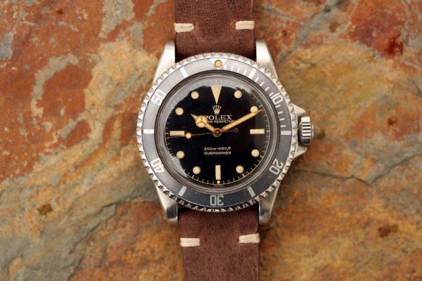 Alternative view of 1961 Rolex Submariner 5512 PCG w/ Exclamation Chapter Ring Dial