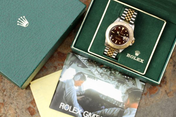 1985 Rolex GMT-Master ref. 16753 "Root Beer" Unpolished, Box & Receipt - Image 17