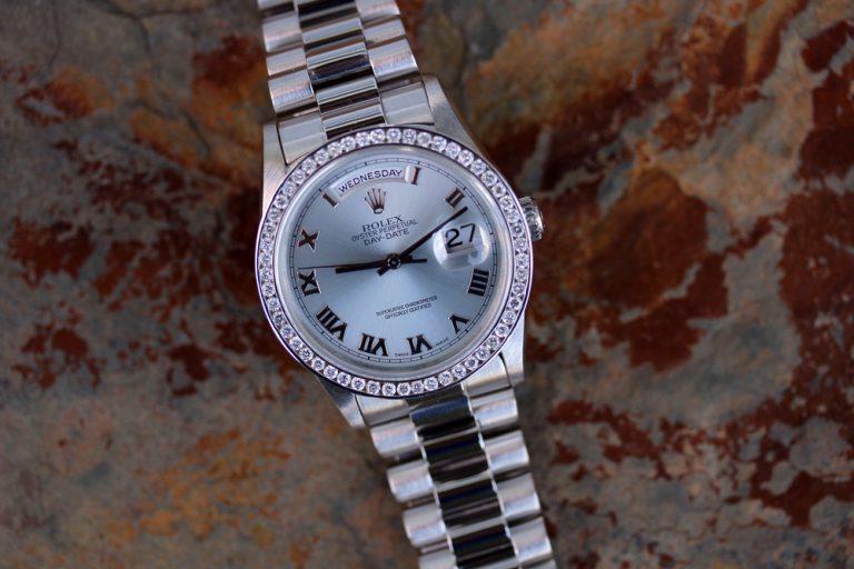 rolex 18206 platinum