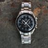 1999 Omega Speedmaster Moonwatch ref. 3572.50 Hesalite Sandwich B&P
