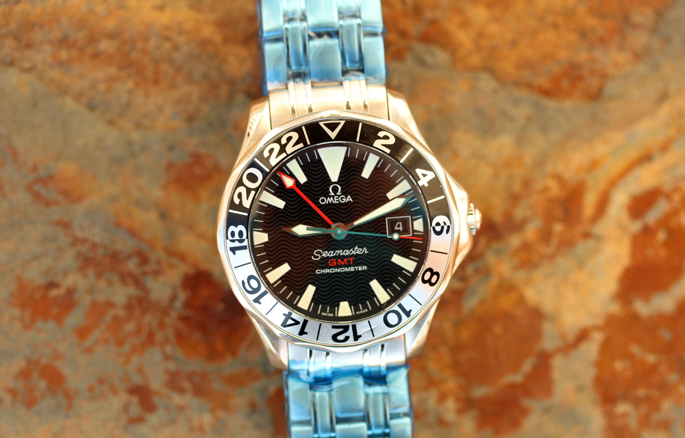 omega seamaster gmt 50th anniversary bracelet