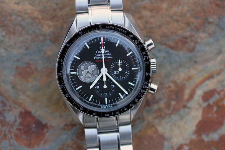 omega moon landing watch