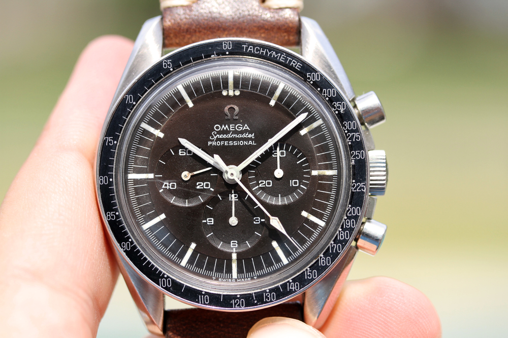 SOLD 1967 Omega Speedmaster 145.012 Pre-Moon Cal. 321 Chocolate Brown ...