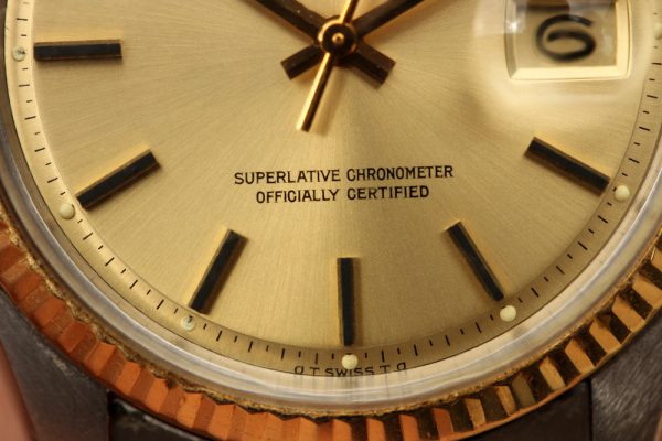 1973 Rolex DateJust 1601 Sigma/Rail Dial, Full Set Box & Papers - Image 3