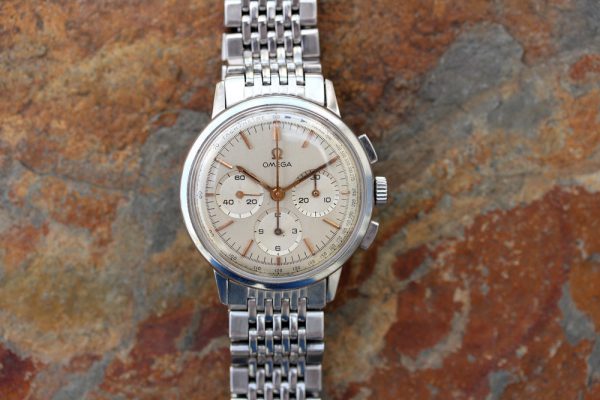 Alternative view of 1963 Omega Chronograph 101.010 Cal. 321 in Steel
