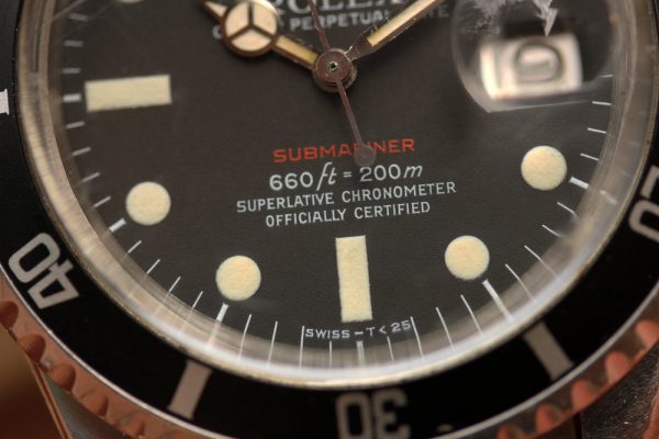 1971 Rolex Submariner ref. 1680 "Red MK5" Cream Patina - Image 3