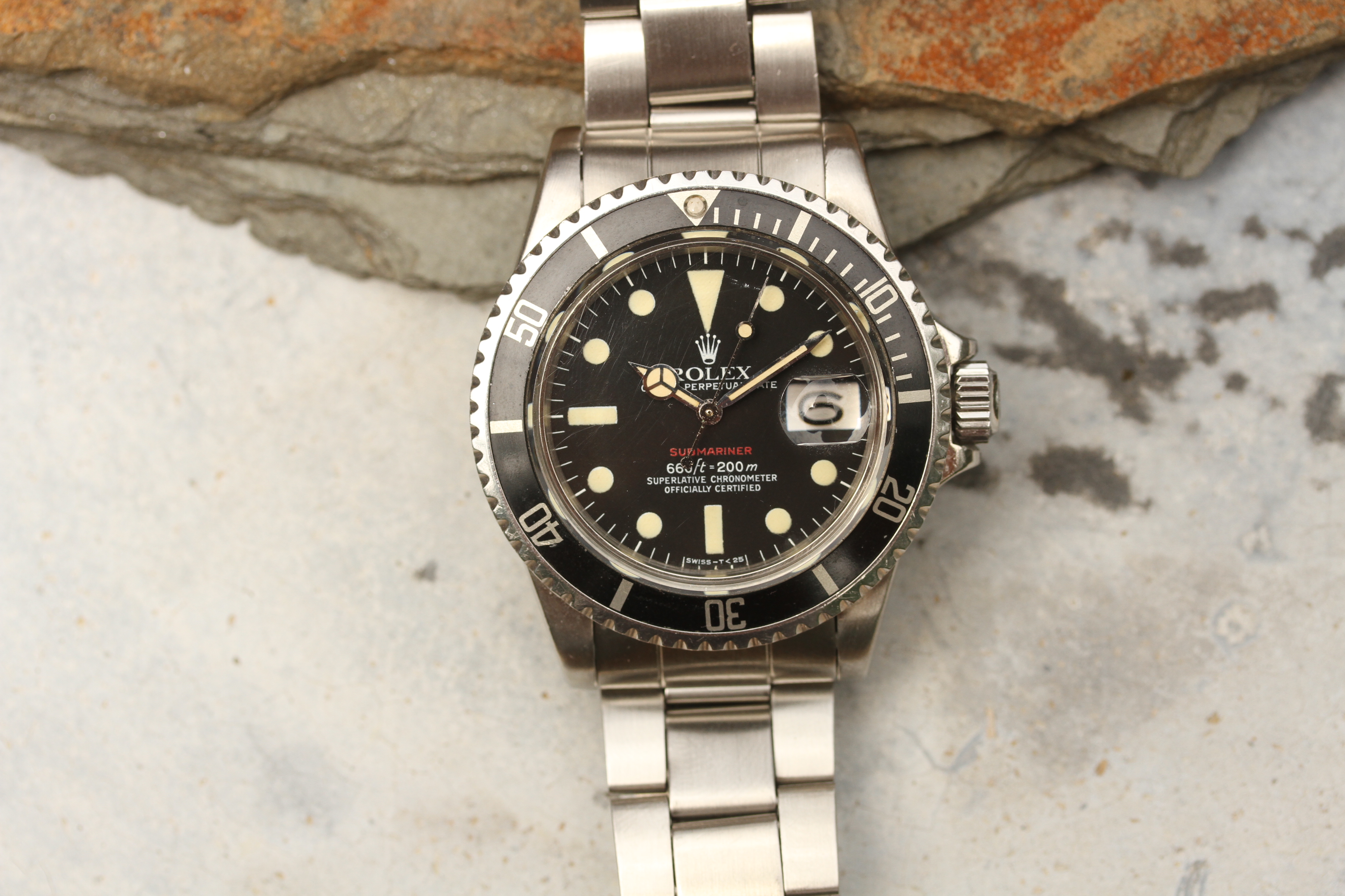 1973 Submariner ref. 1680 "MK6 with Papers, Cream Patina" - Lunar Oyster - Buying and Selling