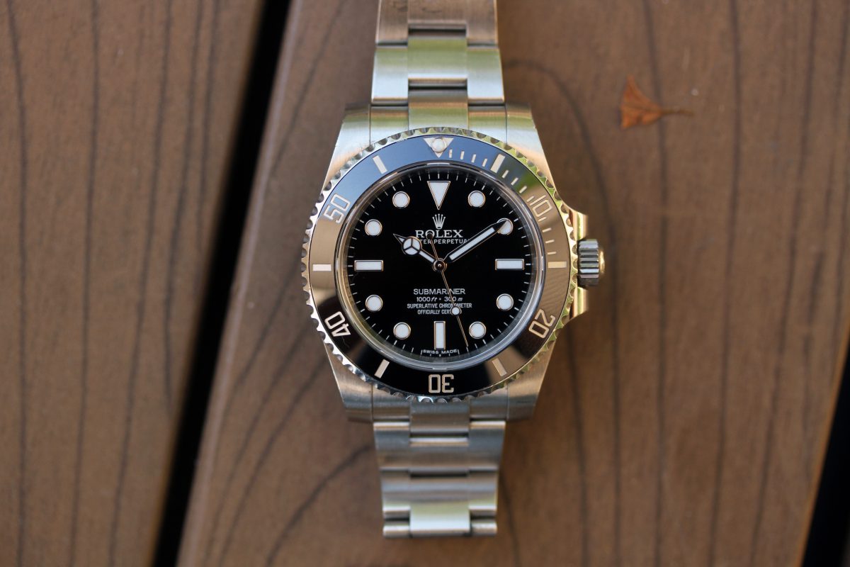 2014 Rolex Submariner ref. 114060 "Ceramic Bezel, Box & Papers"