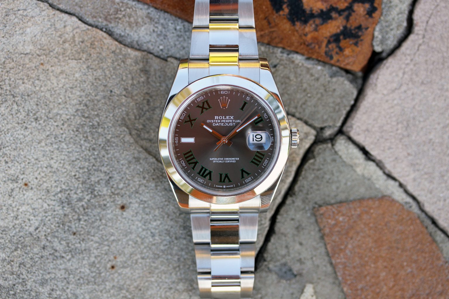 rolex wimbledon green