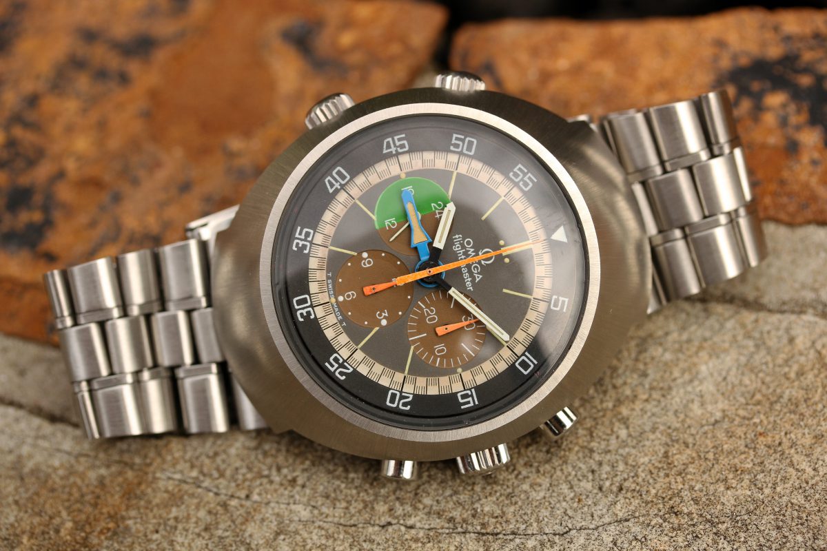 Omega flightmaster 2024 tropical dial