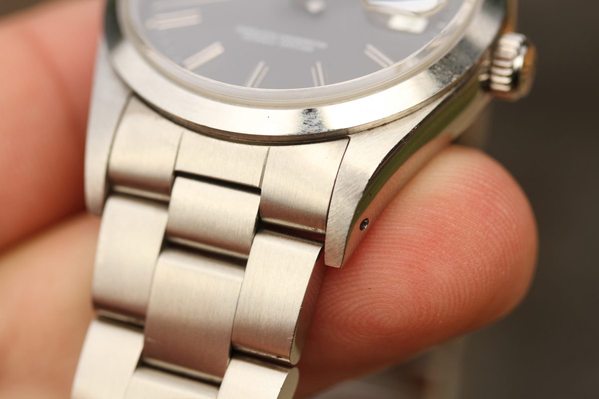 ROLEX❣19mmレトロ出臍！ 中空中古品❢オリジナル‼️ ロレックス Ref.5701 Explorer Date（RO-121／1960年) | ロレックス