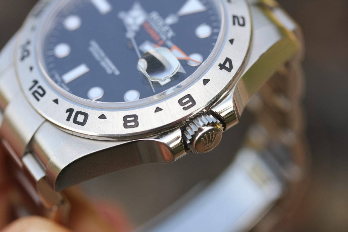 2014 Rolex Explorer 2 ref. 216570 “Black Dial, Box & Papers