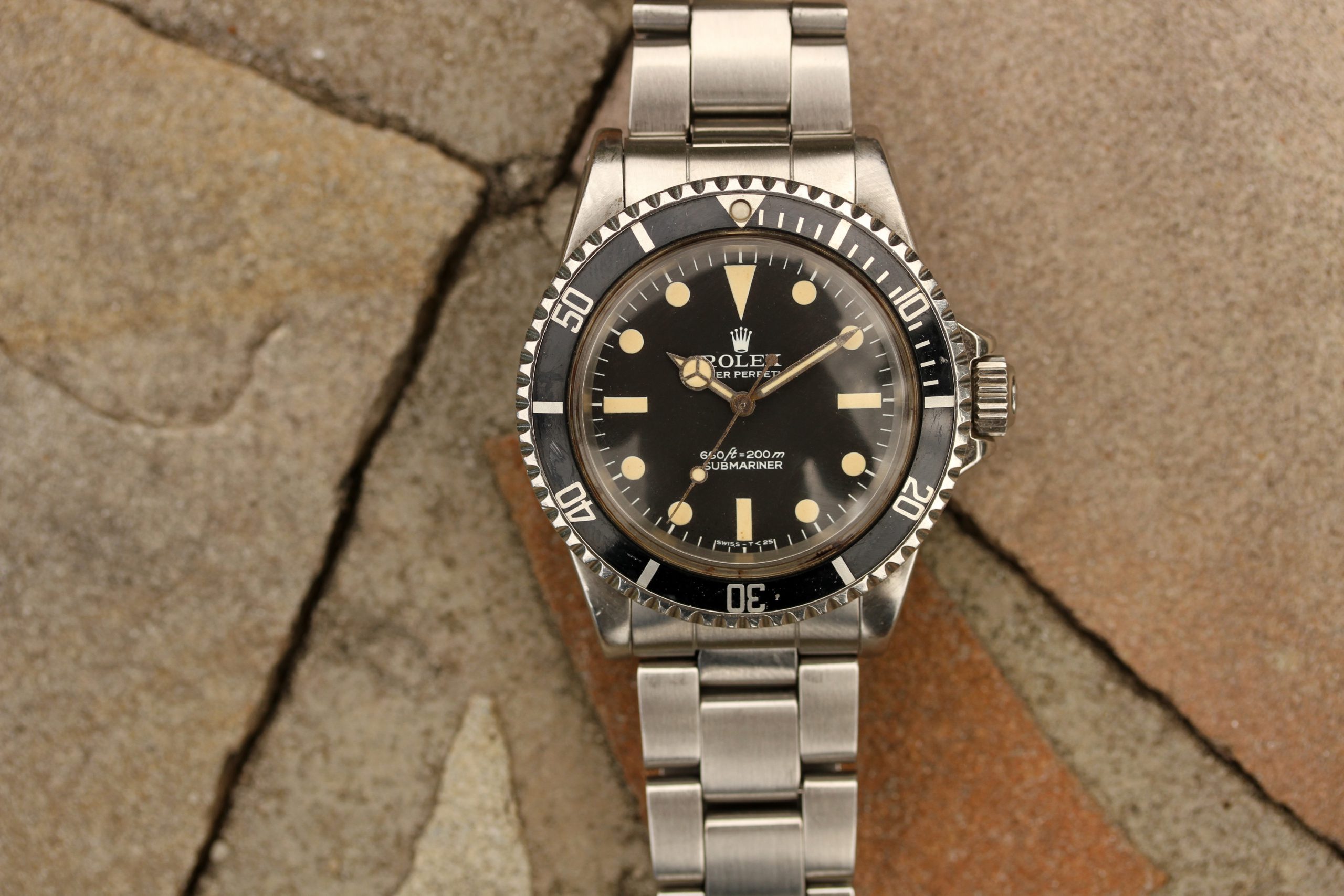 1979 Rolex Submariner ref. 5513 Pre Comex Dial Cream Patina Lunar Oyster Buying and Selling