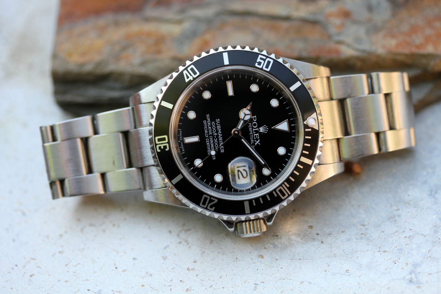 2007 rolex submariner no date