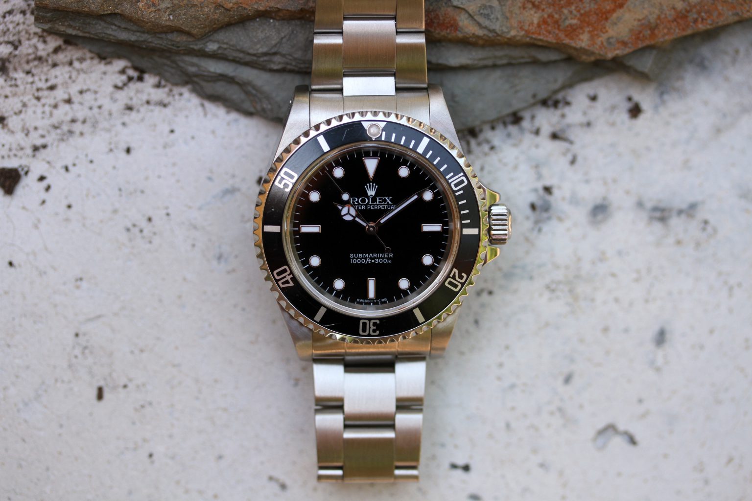 1997 rolex submariner two tone