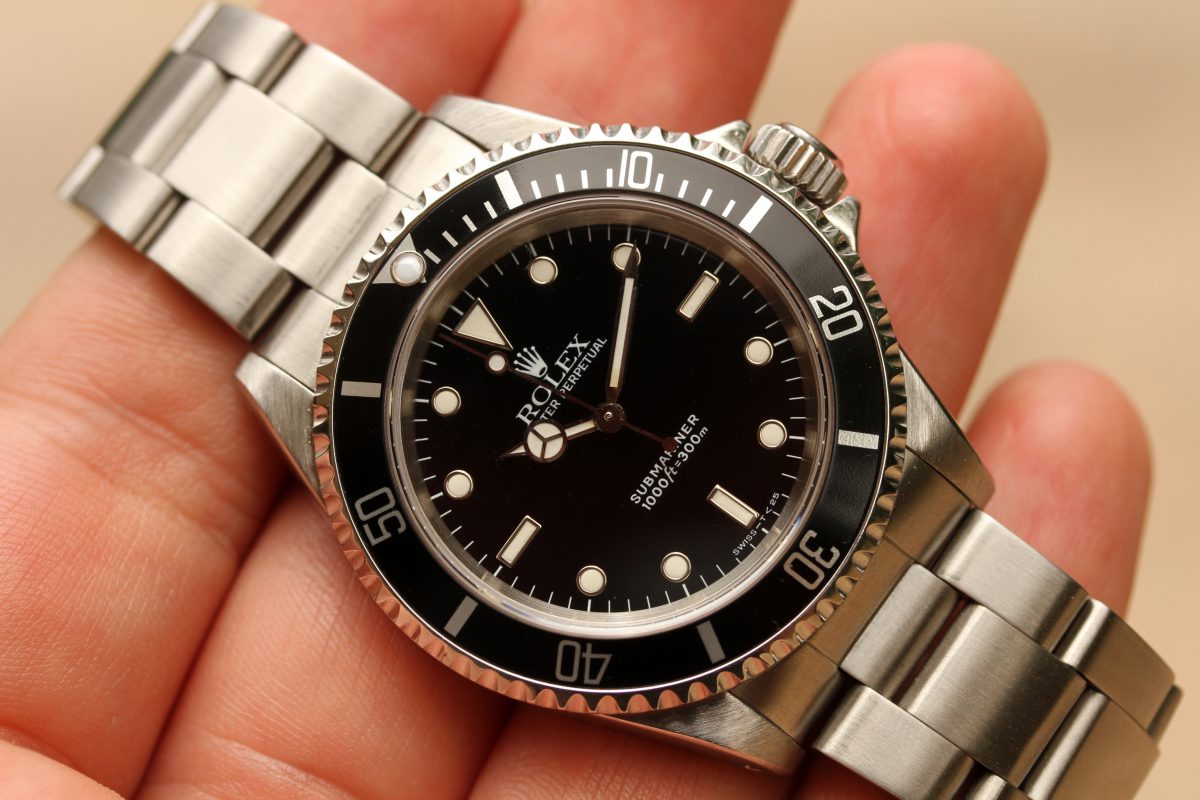 1990 Rolex Submariner No-Date ref. 14060 