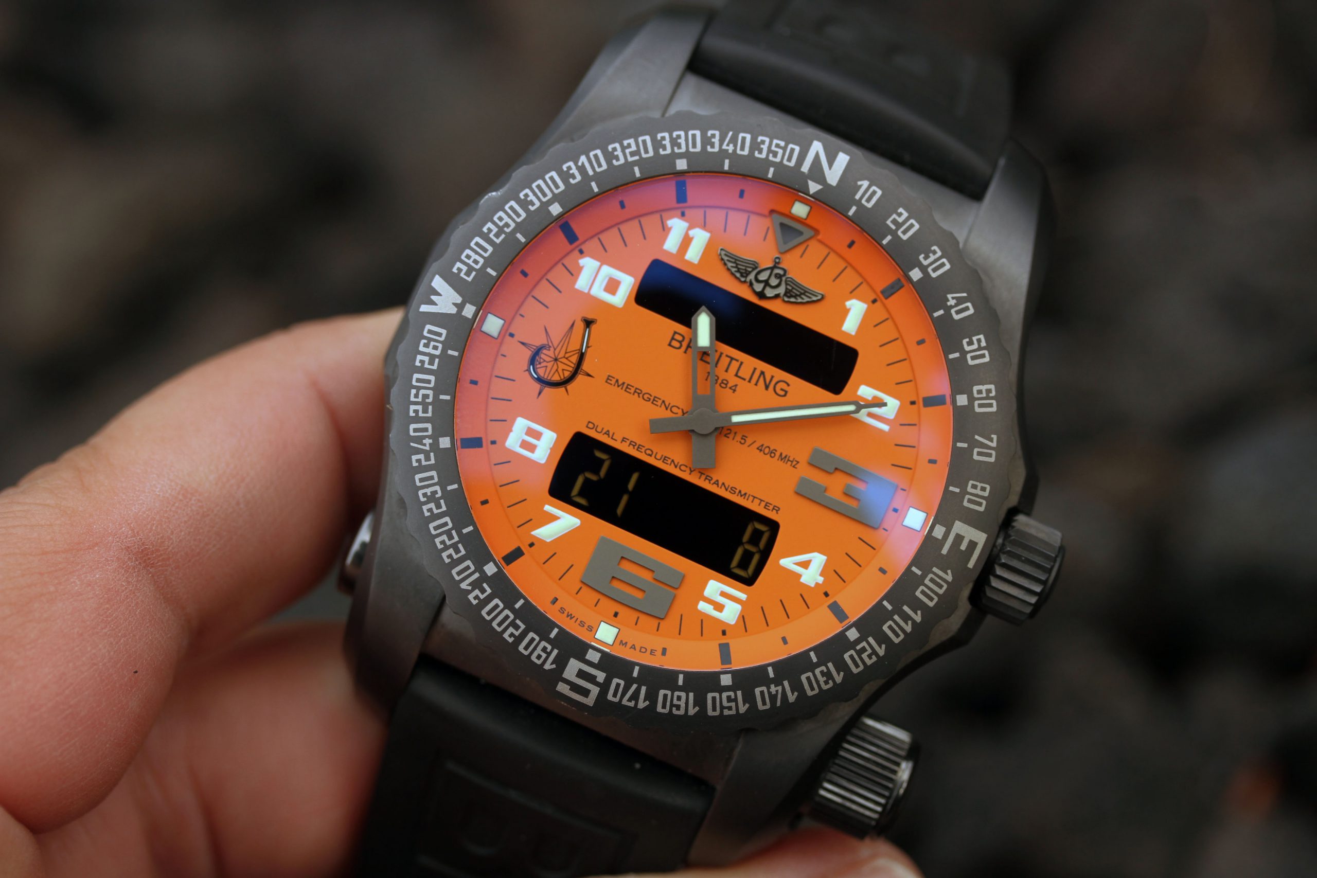 Breitling emergency orange hotsell