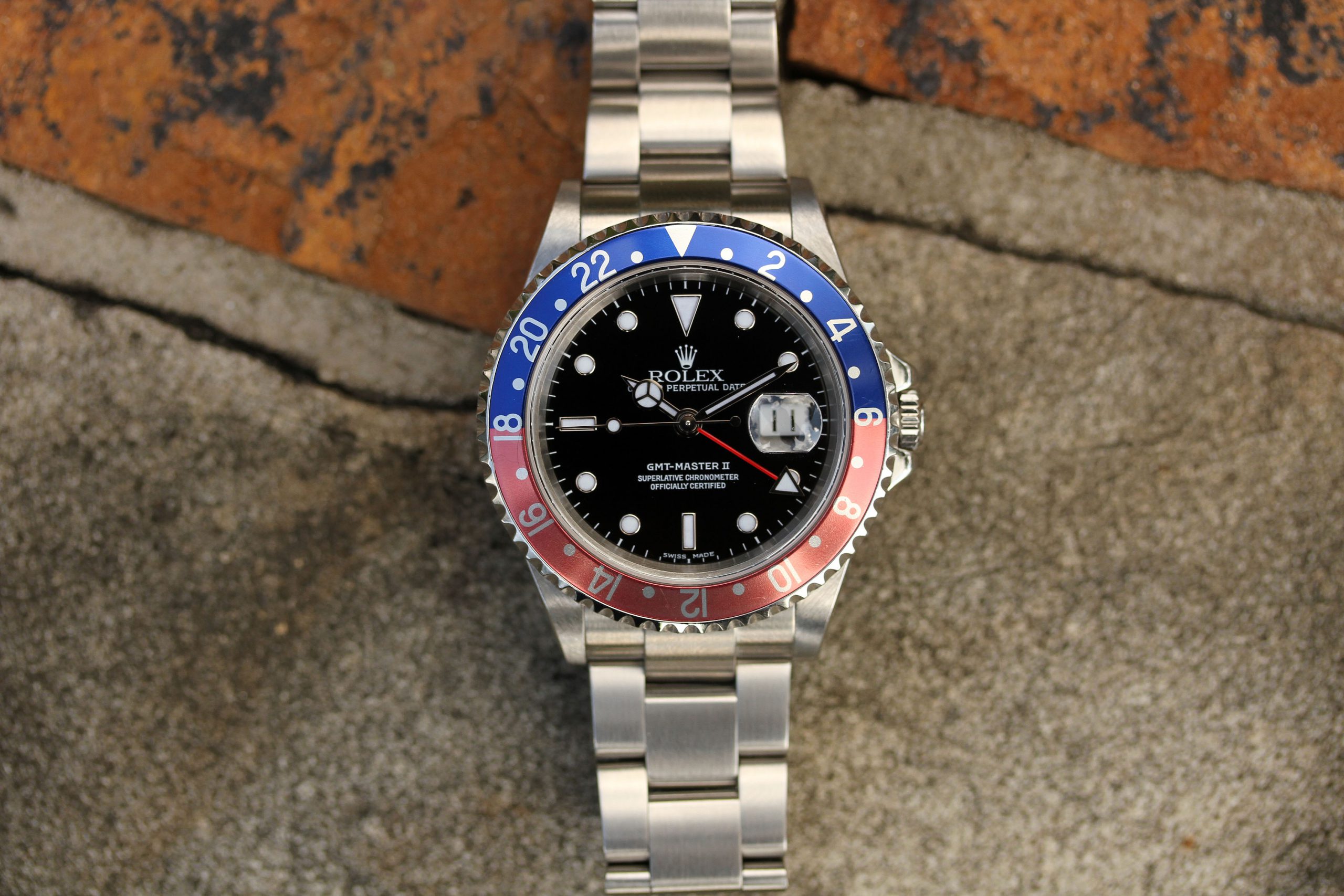 2004 Rolex 2 16710 "Pepsi, Papers" - Oyster - Buying and Selling
