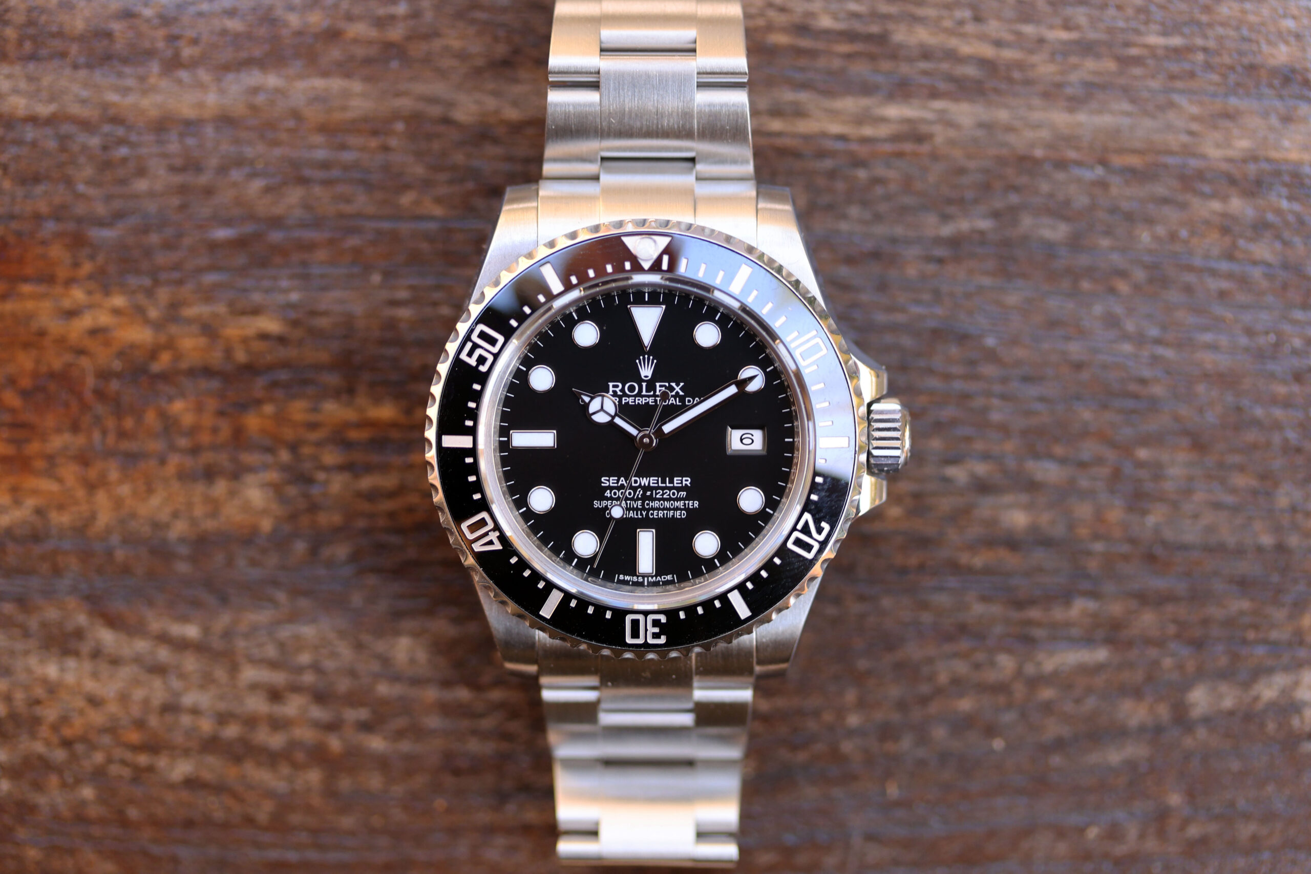 ceja popurrí Personas mayores 2016 Rolex Sea-Dweller SD4K ref. 116600 "40mm, Discontinued, B&P" - Lunar  Oyster - Buying and Selling