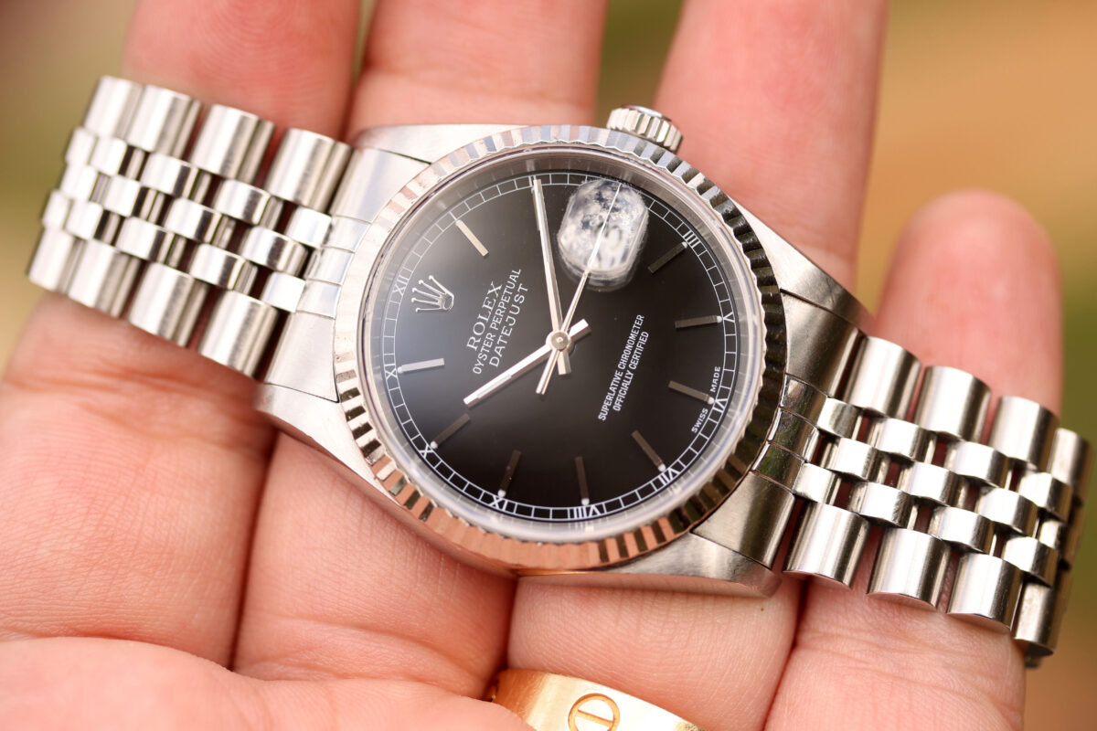 Rolex datejust 2024 16234 black dial