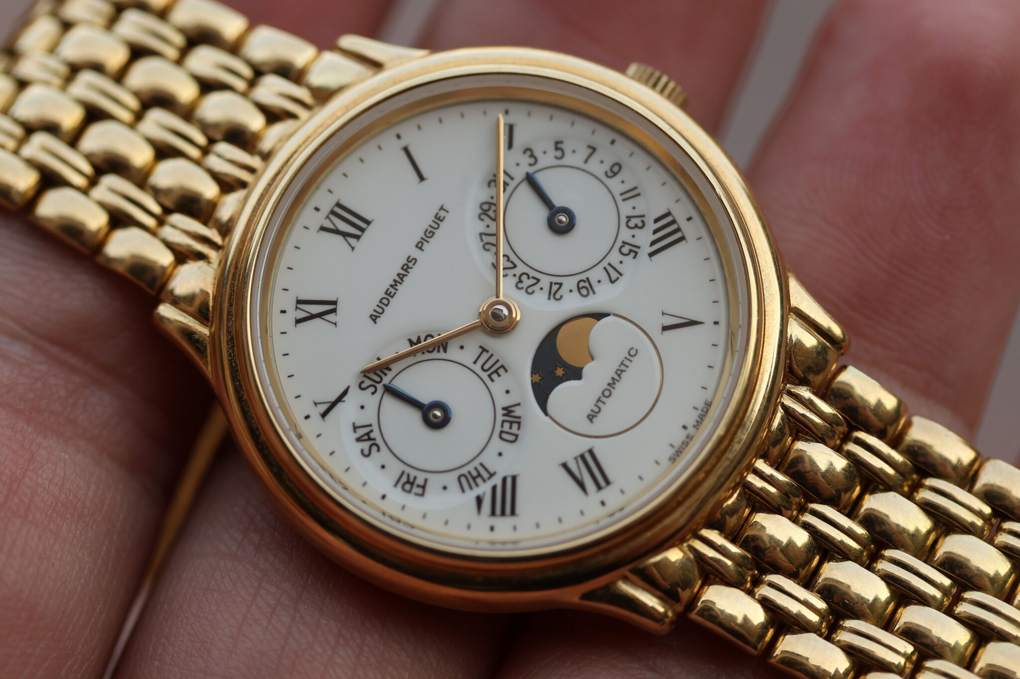 Montre Audemars Piguet Vintage 25589BA – Cadran Laqué Magnifique – Pour Homme