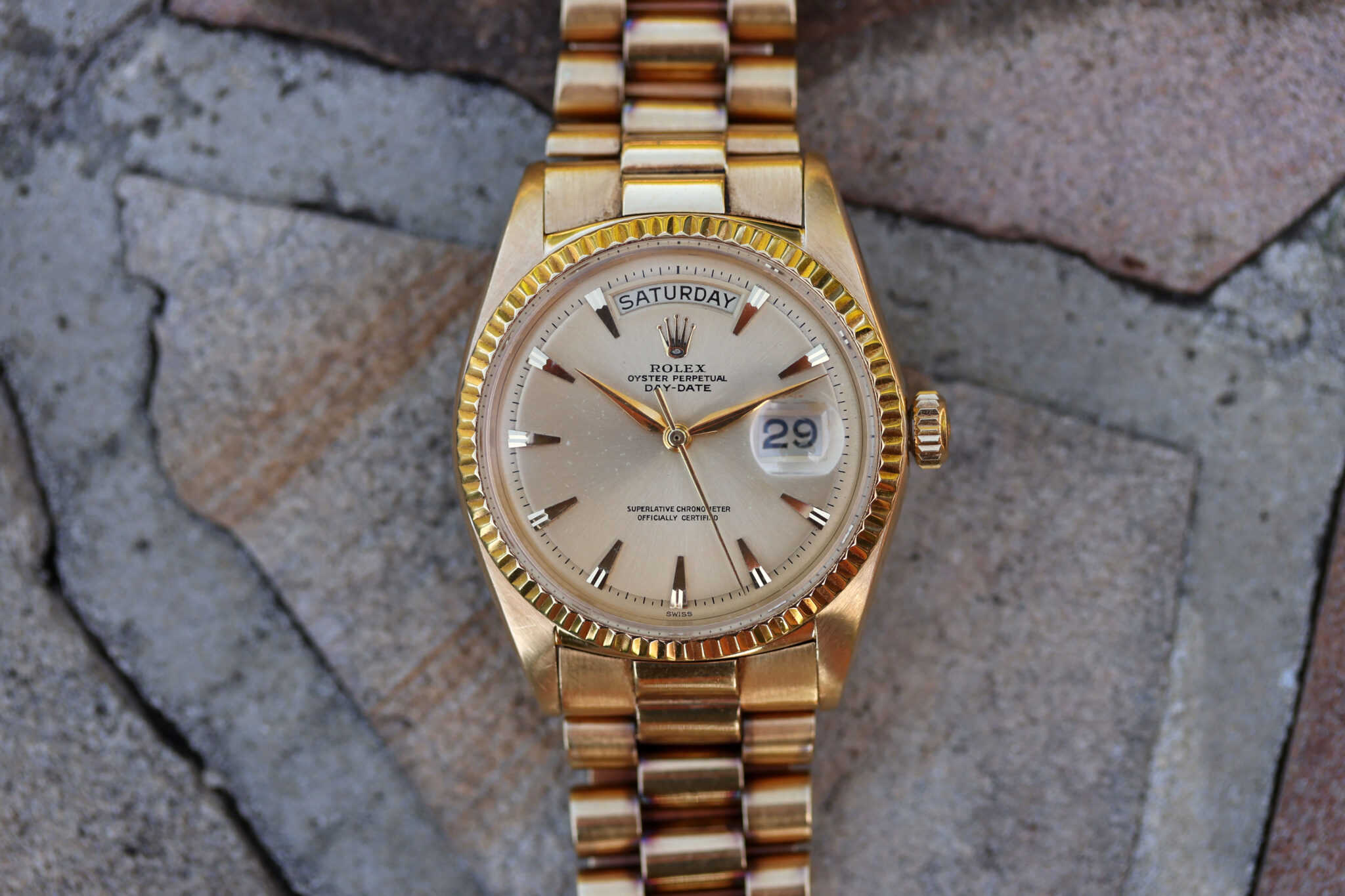 1961 Rolex Day-Date ref. 1803 Claw Dial, Japanese DM Bracelet - Lunar ...