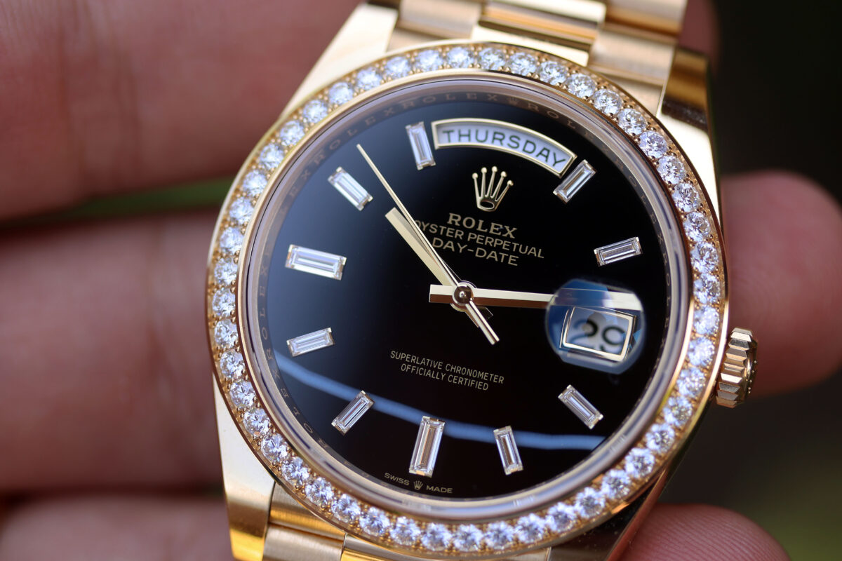 Rolex Day-Date 40 watch: 18 ct yellow gold - m228348rbr-0001