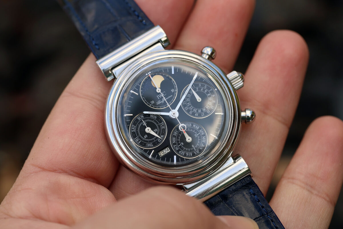 IWC Perpetual Calendar Chronograph IW3750-30 Da Vinci Black