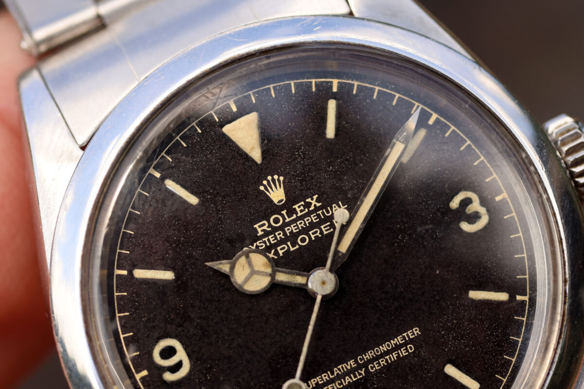 1962 Rolex Explorer ref. 1016 “Chapter Ring, Gilt 1962 Rolex Explorer ref. 1016 “Chapter Ring, Gilt