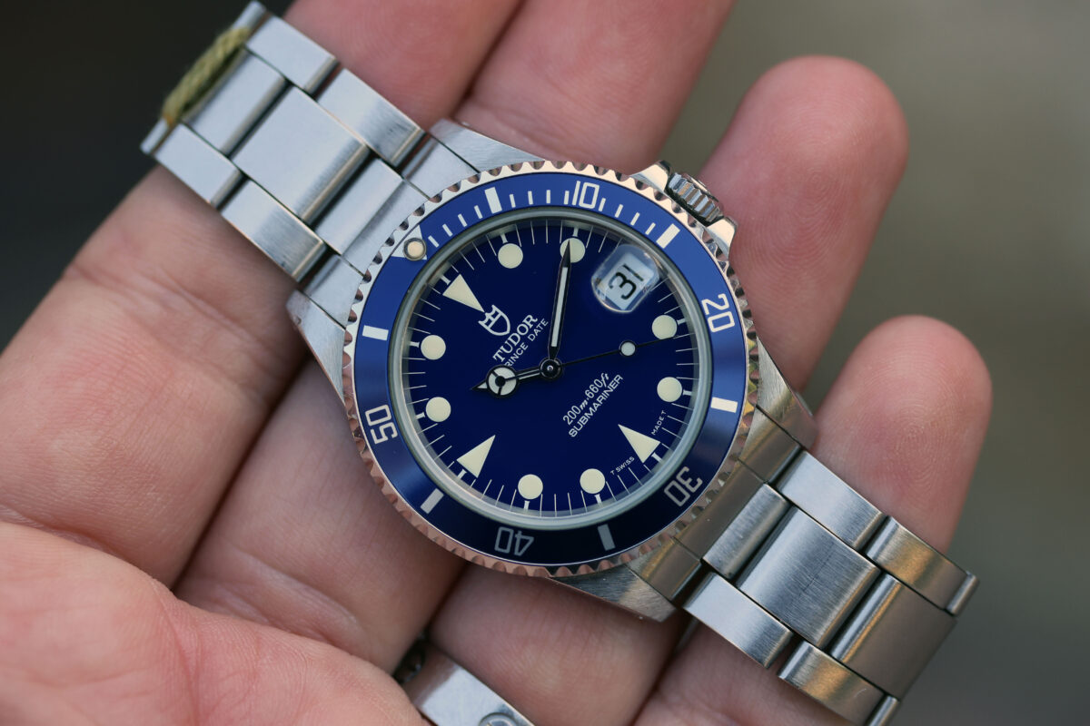 1997 Tudor Submariner ref. 75190 “Mid-Size 36mm, Blue Dial