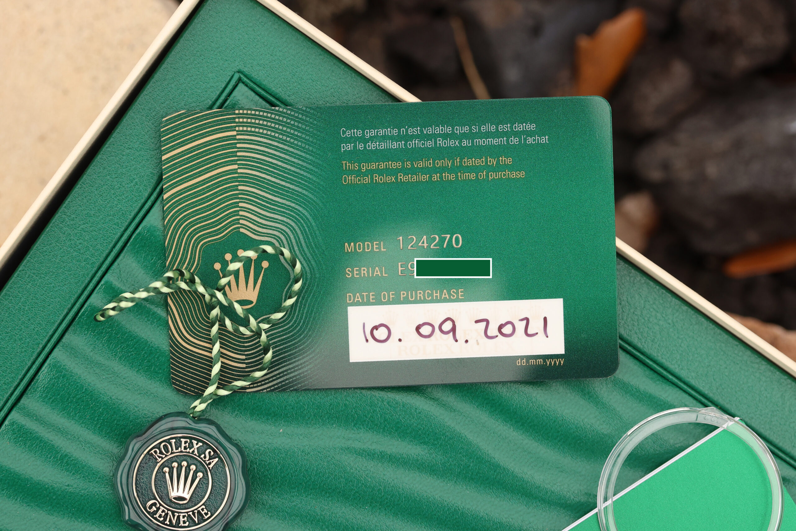 2021 Rolex Explorer 1 ref. 124270 
