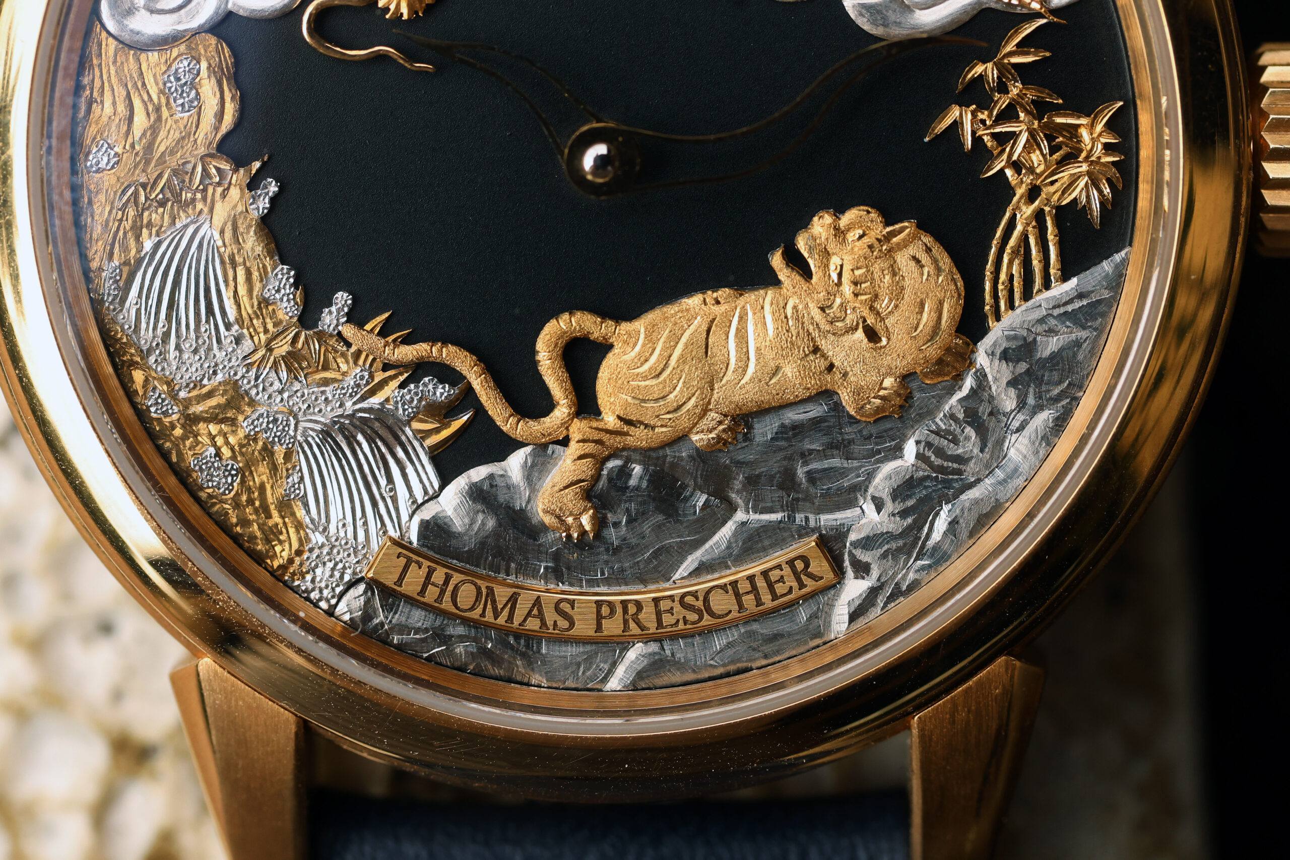 Thomas Prescher TempusVivendi “Tiger and Dragon” Piece Unique