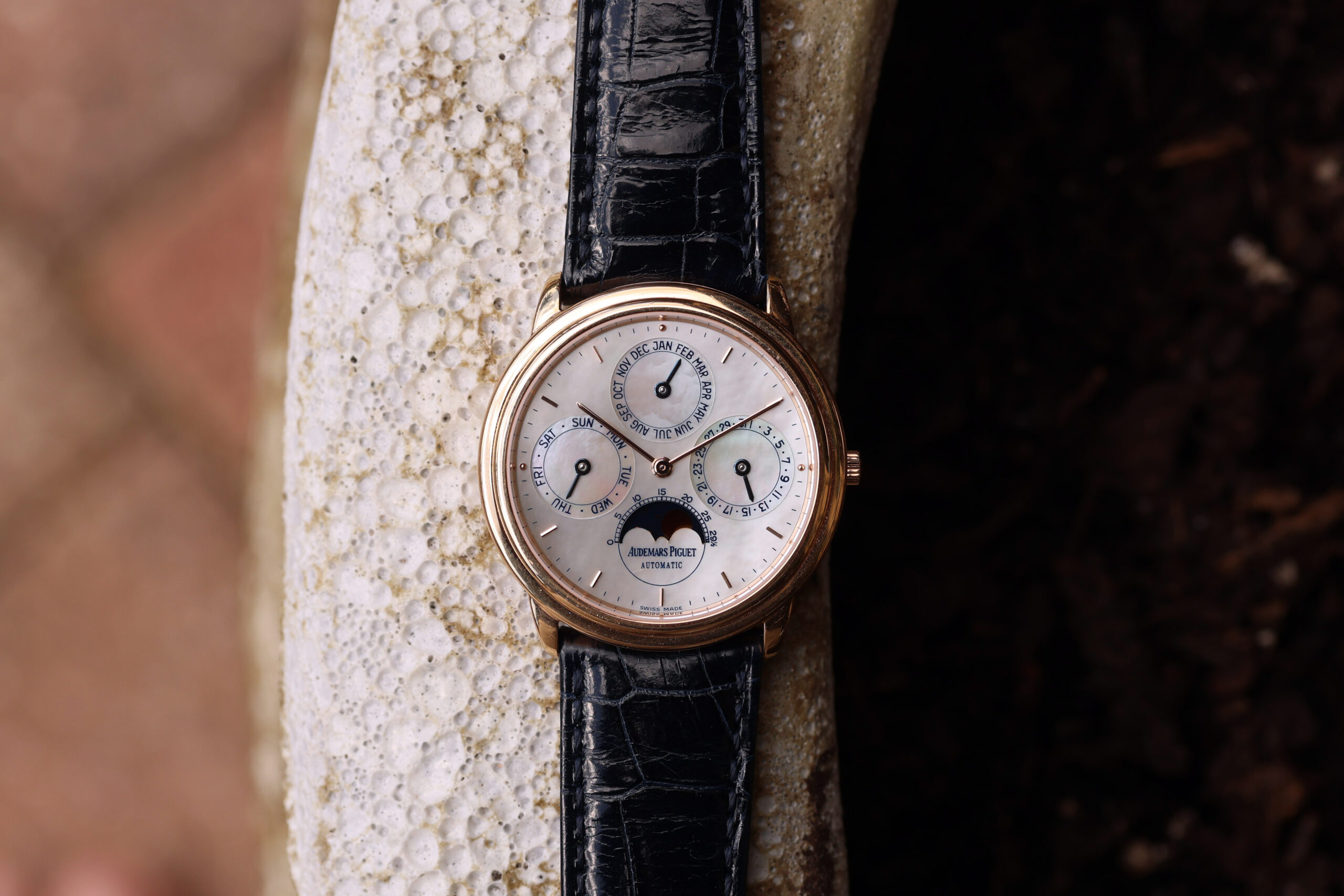 1994 Audemars Piguet Perpetual Calendar ref. 25657OR “Mother of