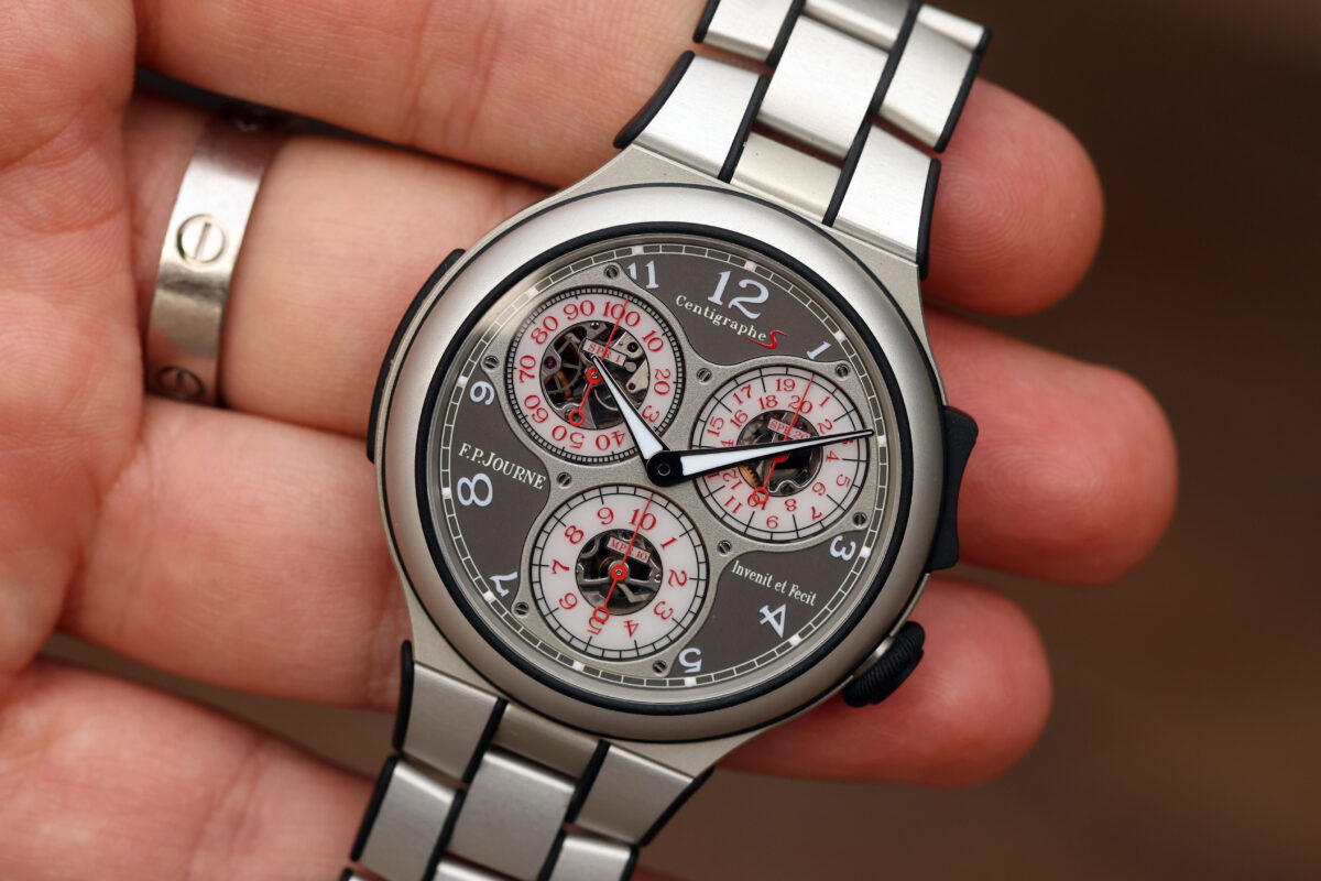 店舗良い ref. Aluminum Sport Centigraphe Journe F.P. CTS Bracelet on ギター