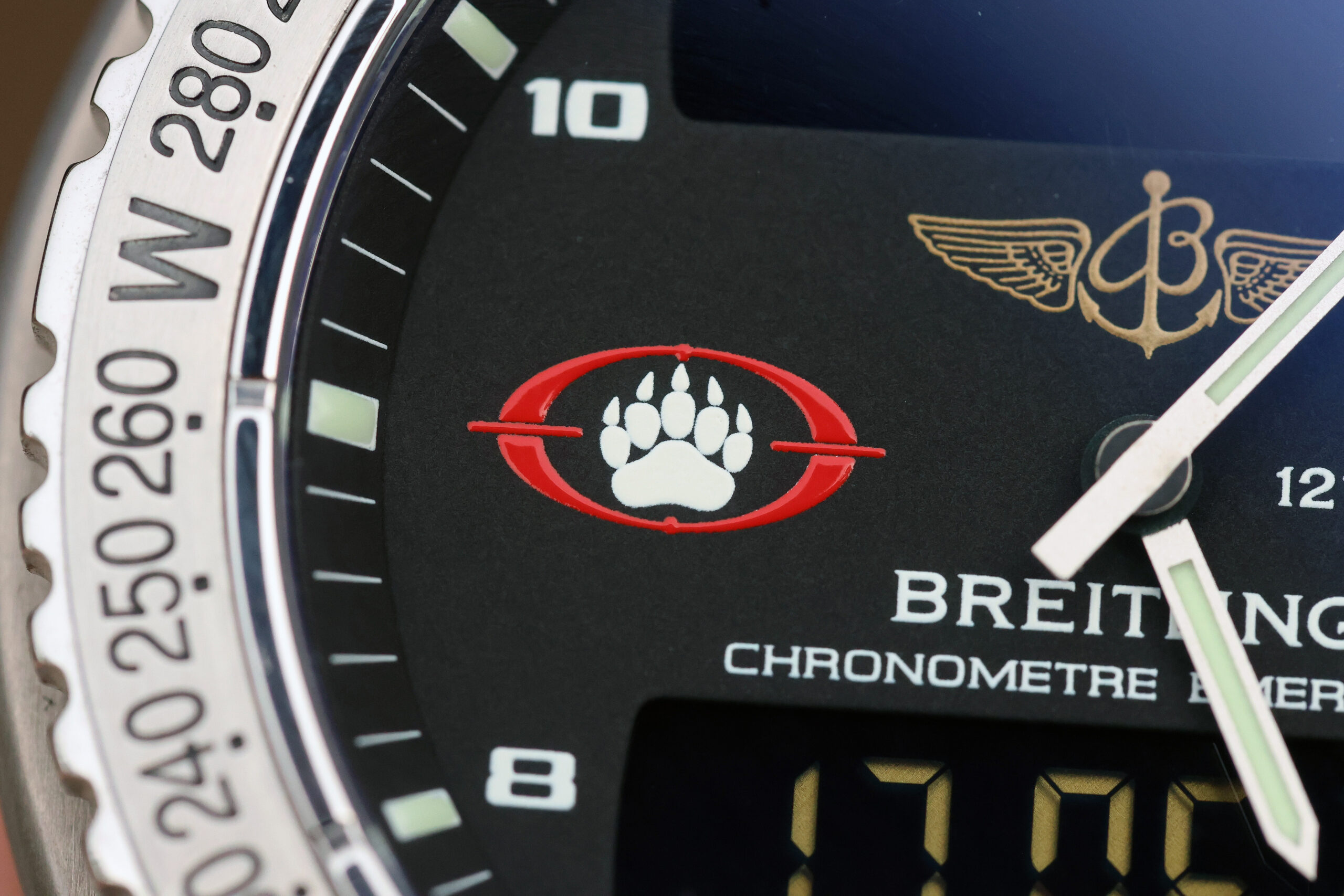 Breitling Emergency ref. E76321 “Blackwater Logo Dial” – Lunar