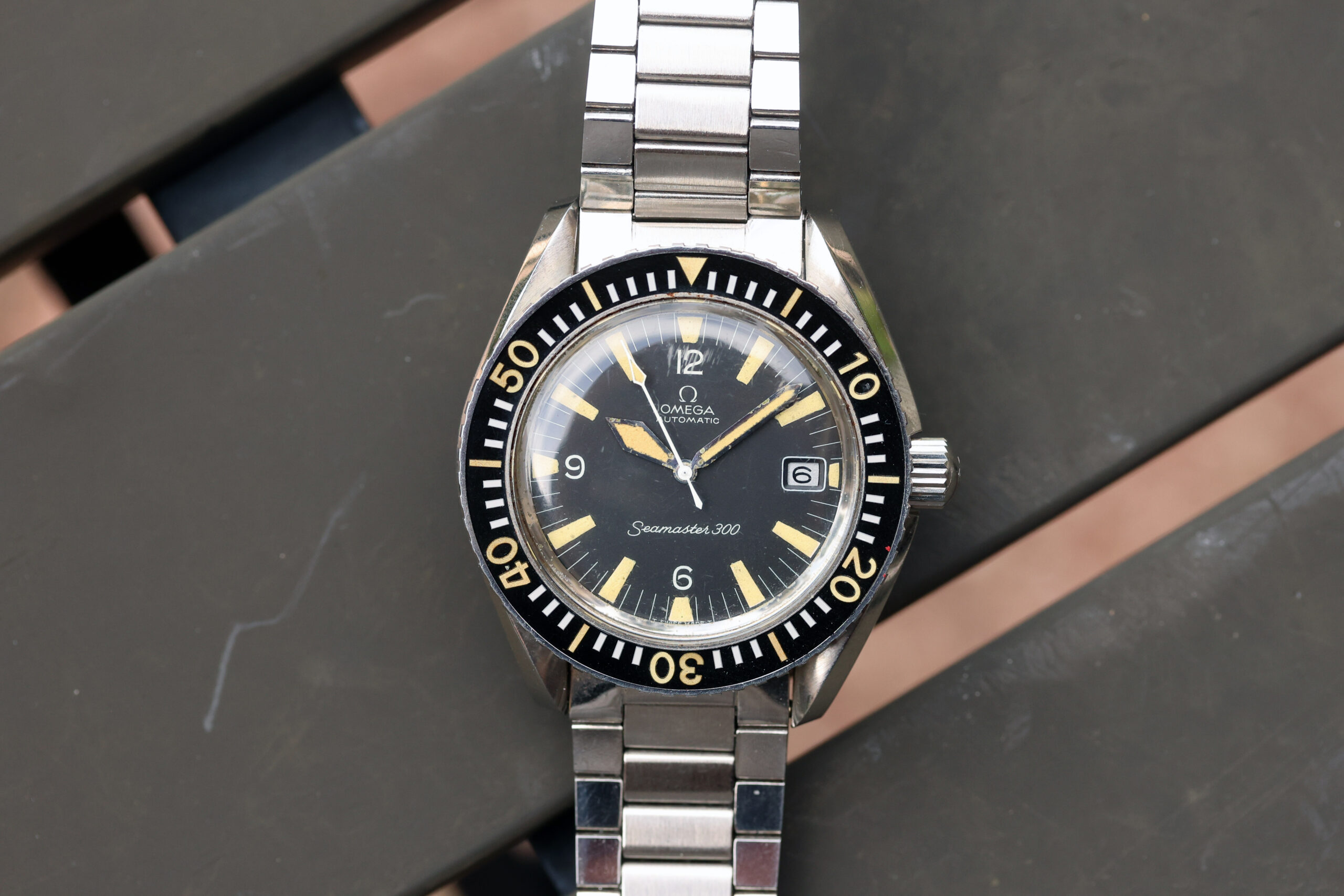 1968 Omega Seamaster 300 ref. 166.024 “Unpolished” – Lunar Oyster