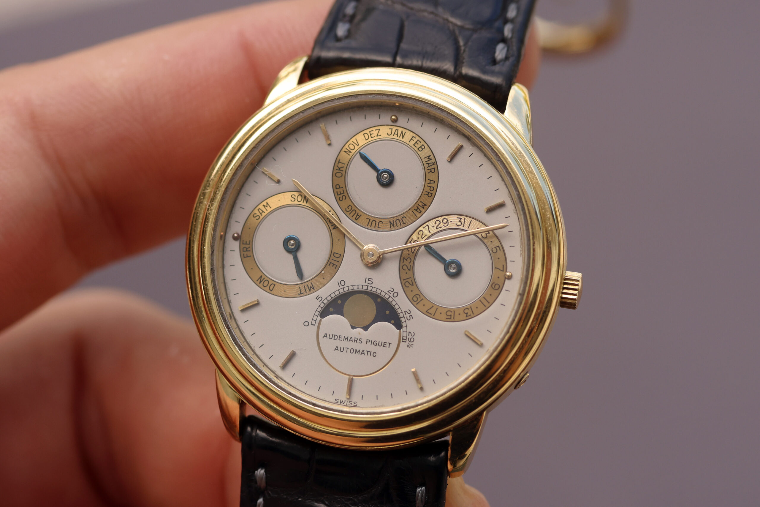 1989 Audemars Piguet Quantieme Perpetual Calendar ref. 25657BA