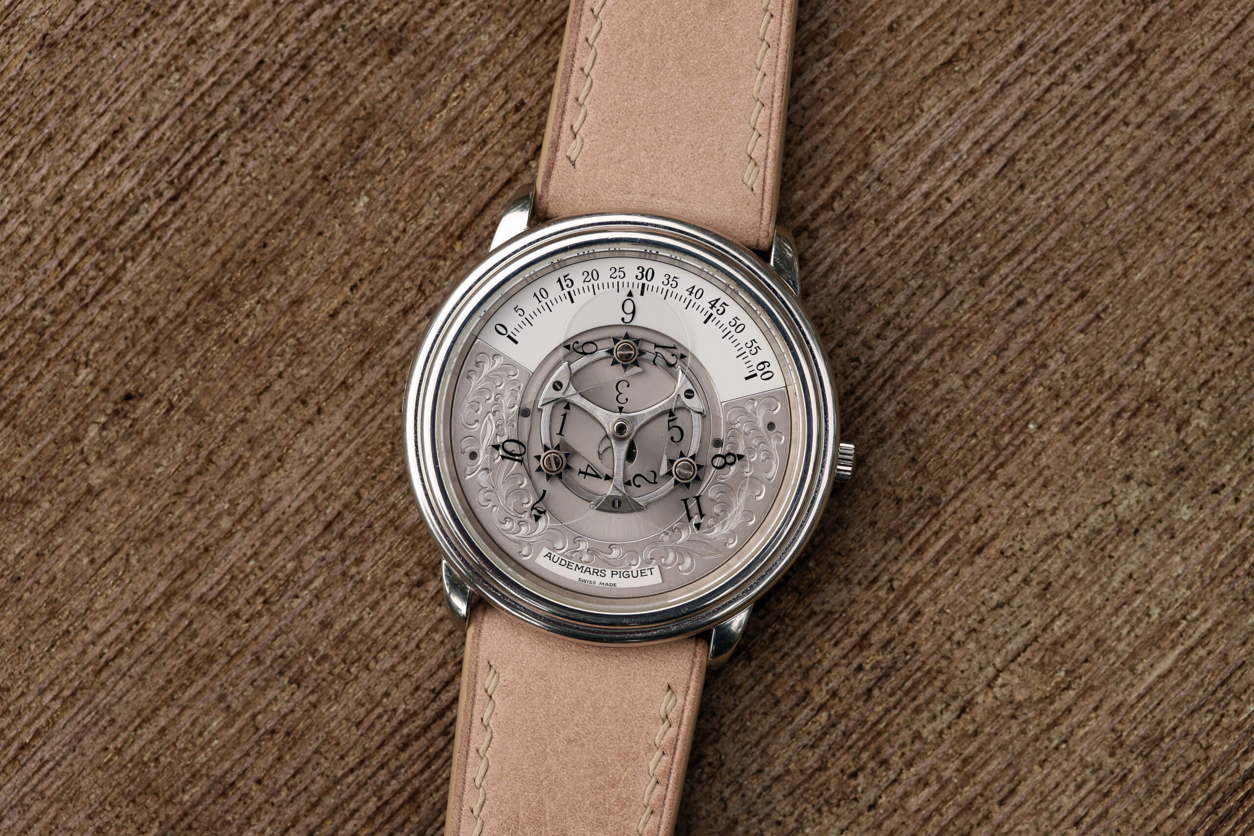 1990's Audemars Piguet “Star Wheel” ref. 25720 Platinum – Lunar