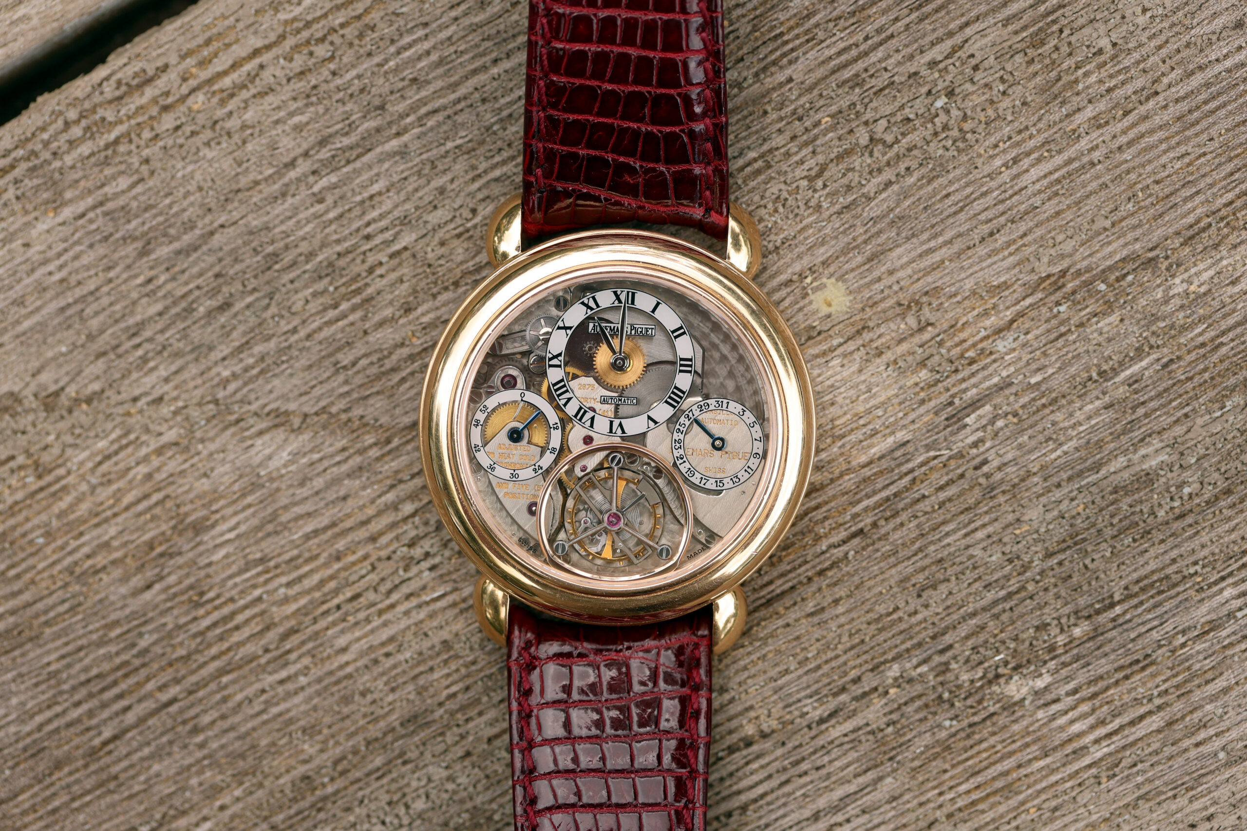 Audemars Piguet Openworked Tourbillon Ref. 25718OR – Lunar Oyster