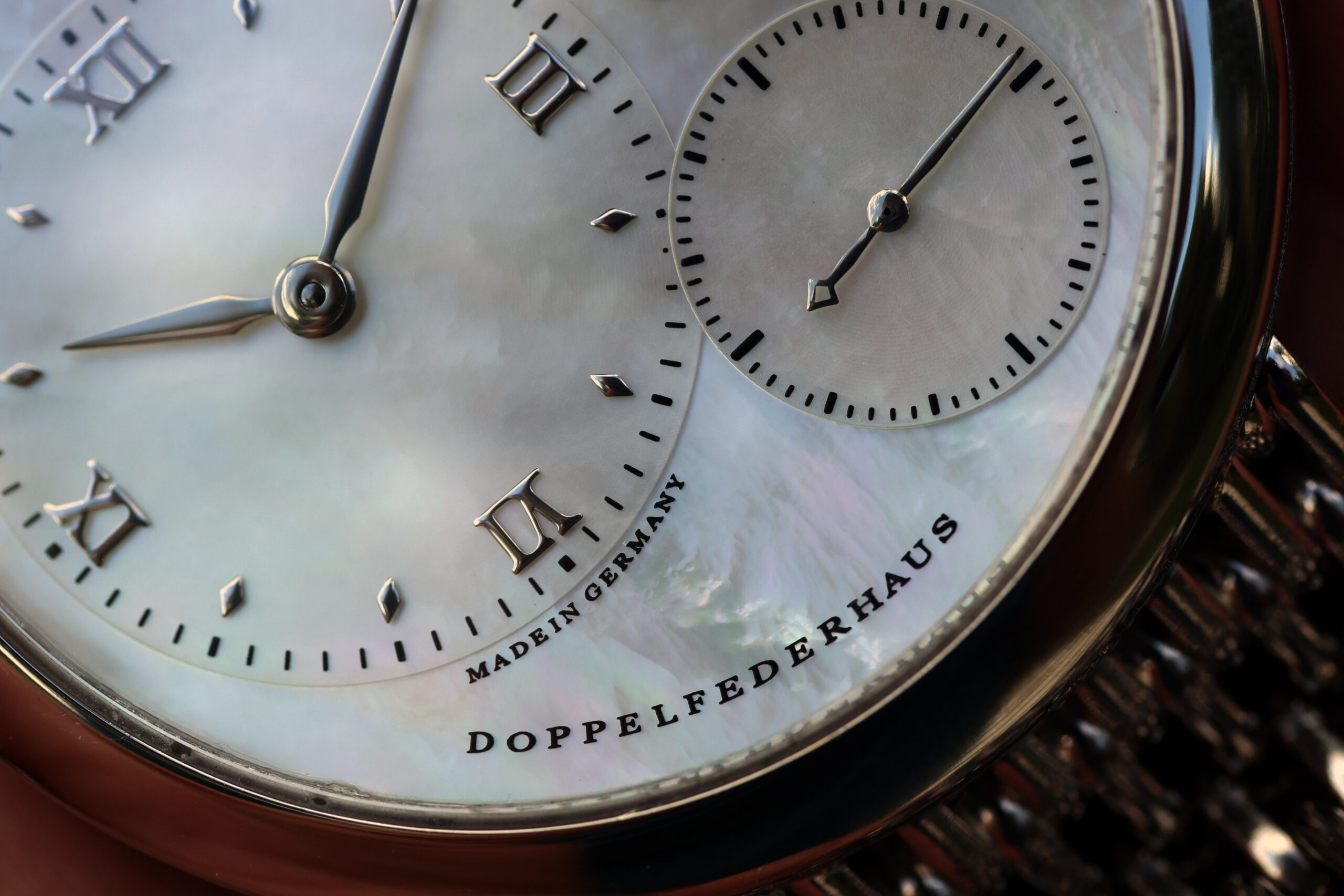 A. Lange & Sohne L1 Soirée ref. 160.029 “Mother of Pearl Dial