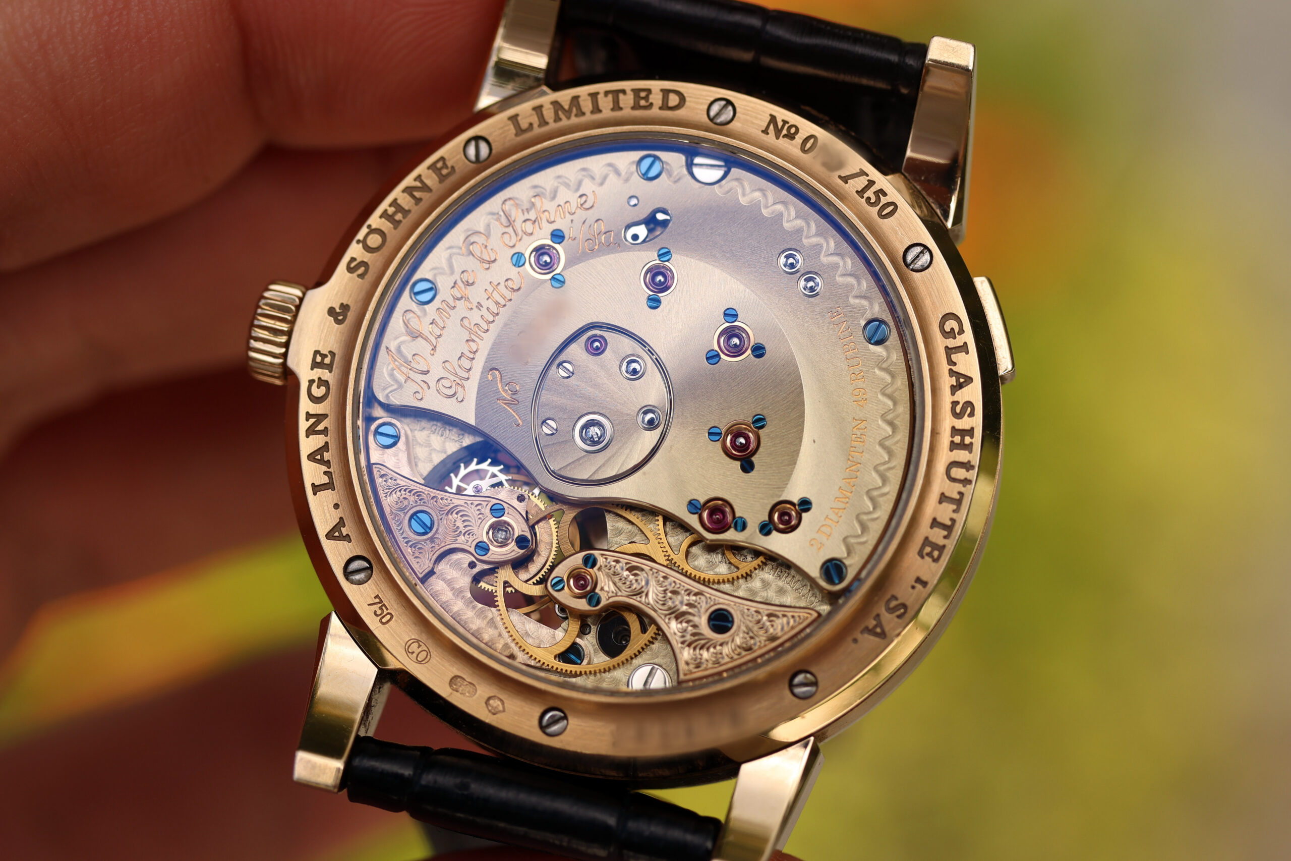 洋楽 Lunikoff & der Baron Teuts Sohne A. Lange & Sohne L1 Tourbillon ref. 722.050 “Homage to F. A. Lange