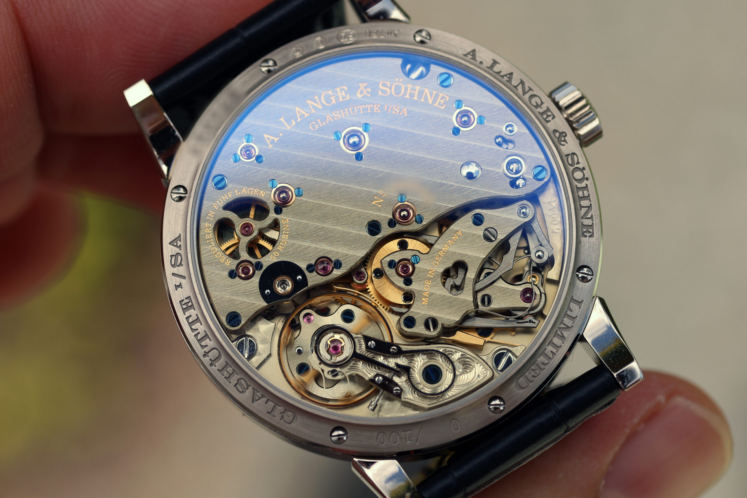 A. Lange & Sohne Richard Lange ref. 252.056 “Salmon Dial” – Lunar