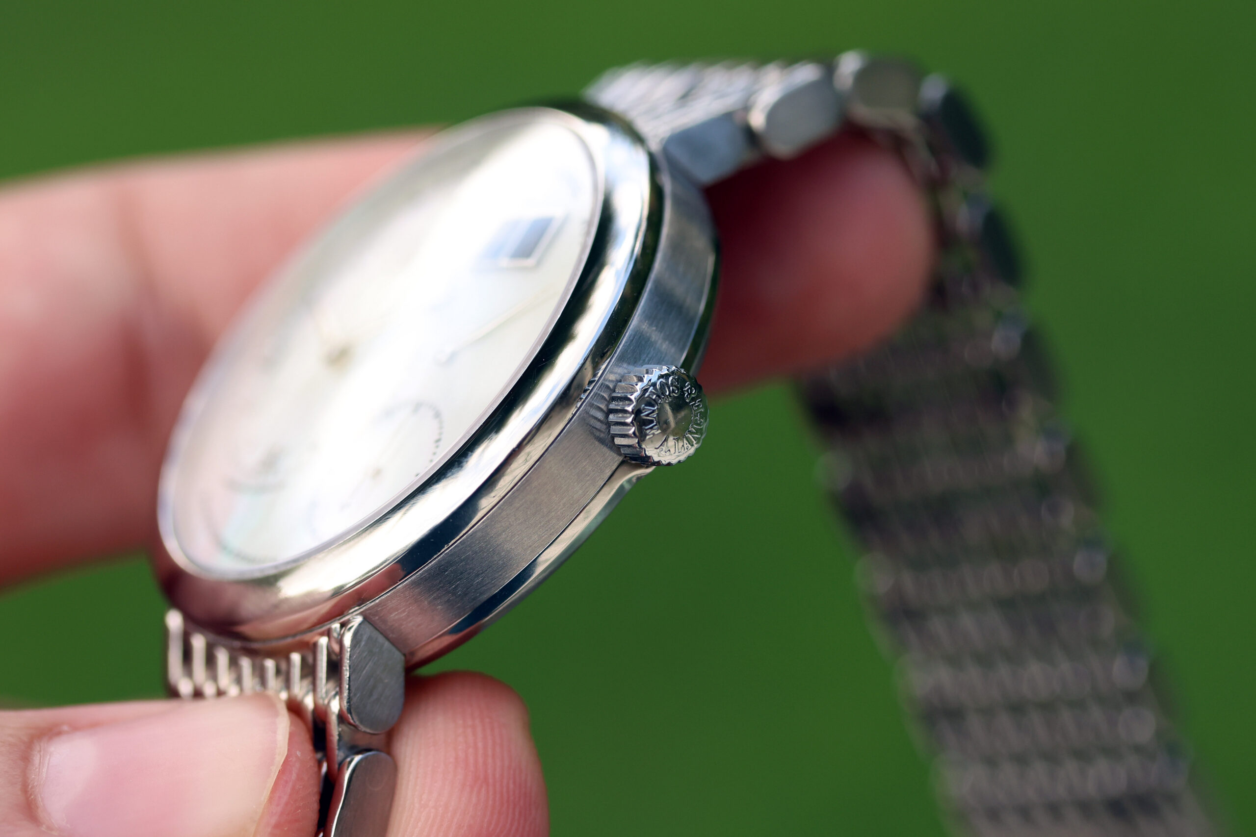 A. Lange & Sohne L1 Soirée ref. 160.029 “Mother of Pearl Dial