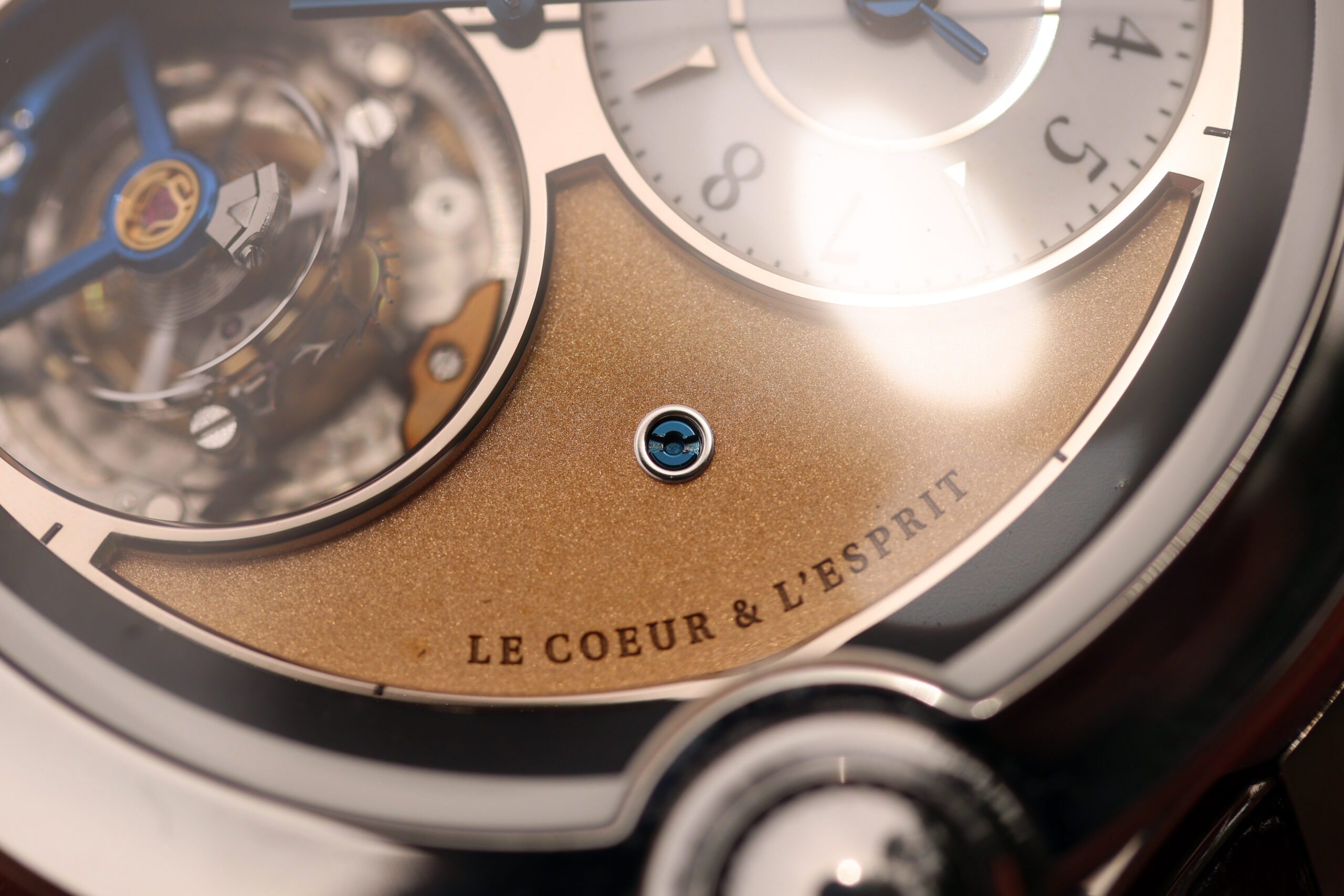 David Candaux 1740 “The First 8″ Steel Tourbillon – Lunar Oyster