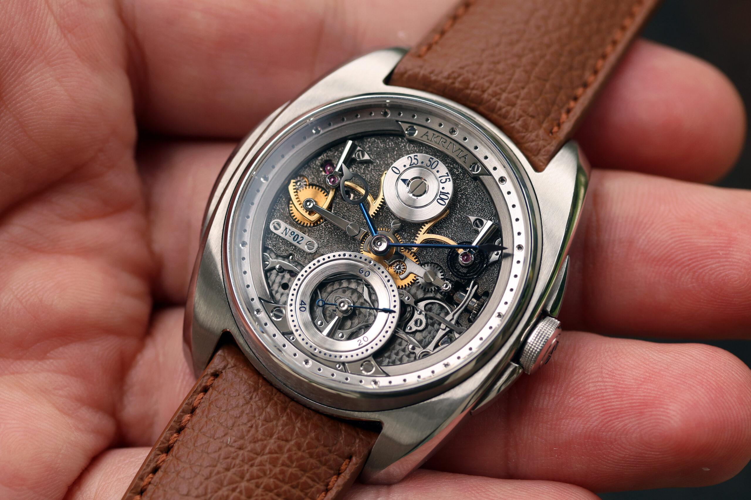 レリアページです！ Rexhep Rexhepi's AkriviA ref. AK-06 “Openworked, Stainless Steel
