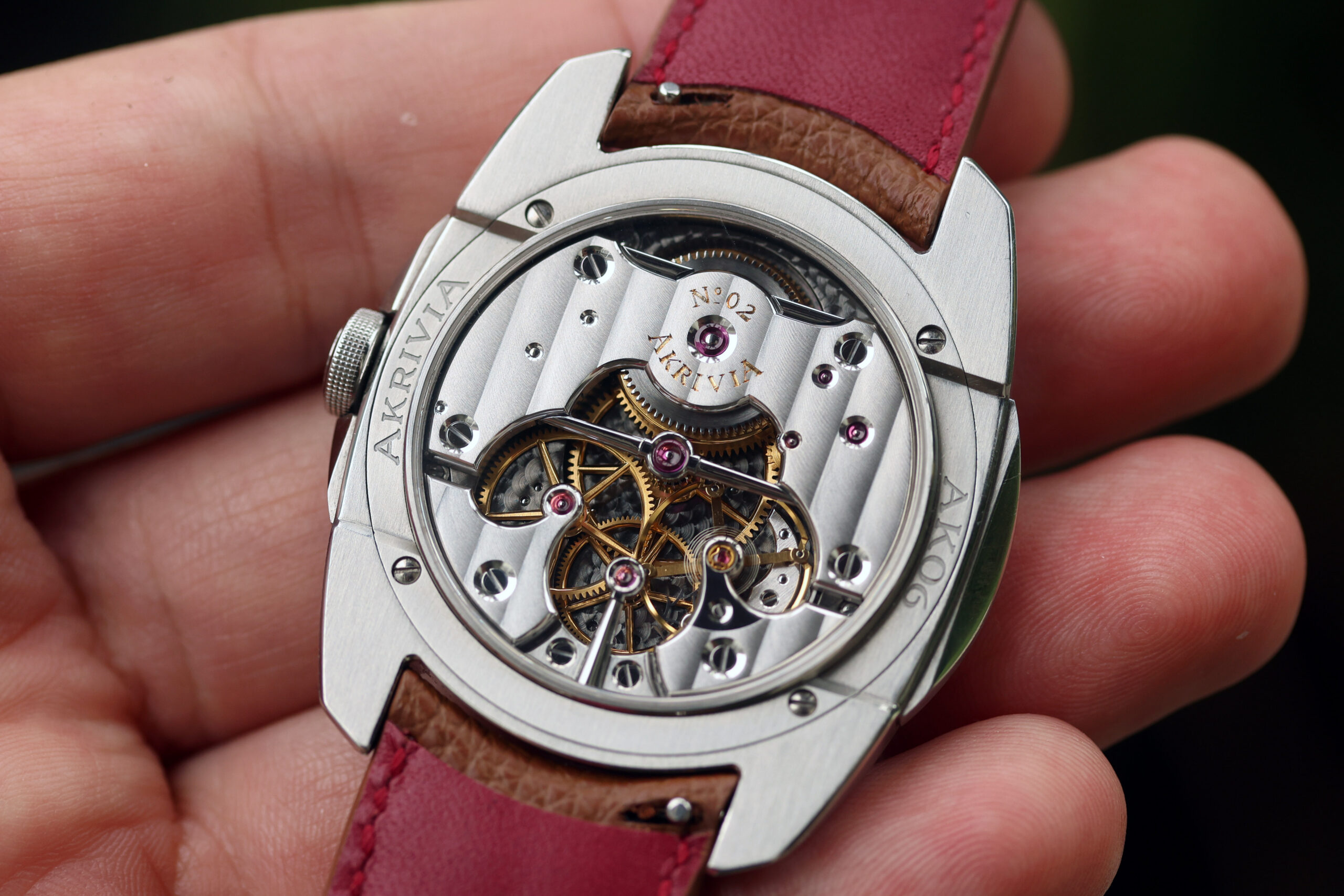 レリアページです！ Rexhep Rexhepi's AkriviA ref. AK-06 “Openworked, Stainless Steel